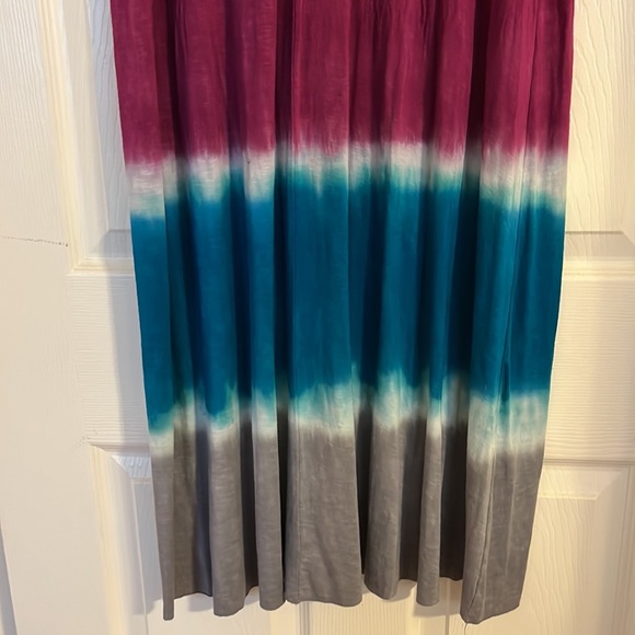 Lucky Brand tie dyed maxi skirt - Picture 5 of 6